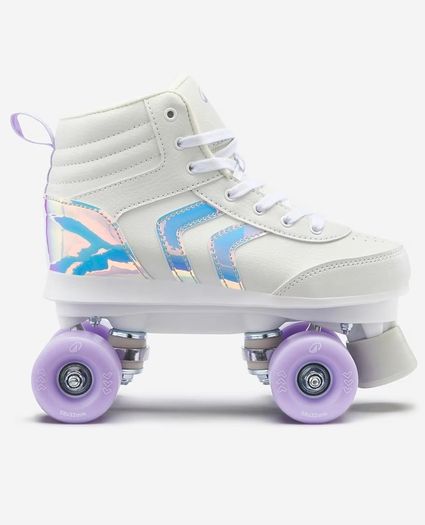 Kids Quad Roller Skates 100 - Lilac. size 13
