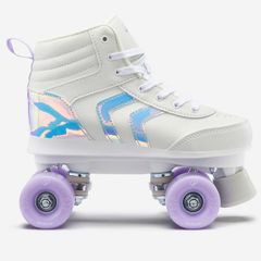 Kids Quad Roller Skates 100 - Lilac. size 13