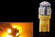 T10 Led Light Bulb Yellow
