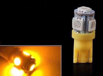T10 Led Light Bulb Yellow