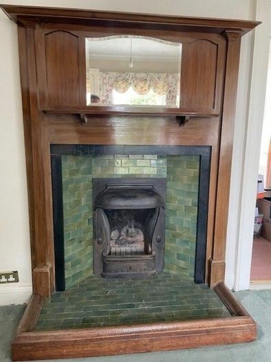 Arts & Crafts Fireplace