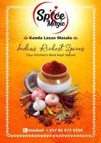 spices, onion garlic masala