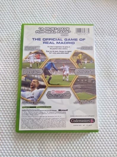 Real Madrid Club Football 2005 Xbox Original Games Original