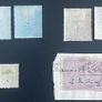 British 1850-80's Fiscal stamp lot Image 2