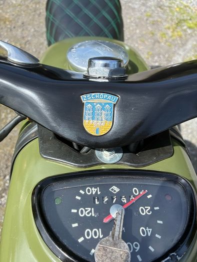 Vintage MZ 2 Stroke Bike. MINT