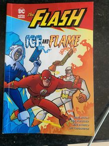 DC  The Flash Ice & Flame Book