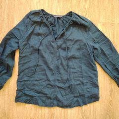 Navy Blouse  Size 10