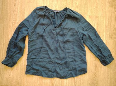 Navy Blouse  Size 10
