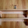 Wall Shelves Set of Two Light Wood-Effect Image 4