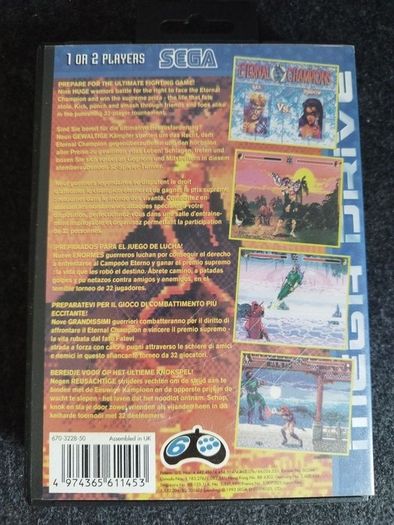 Eternal Champions. Sega Megadrive