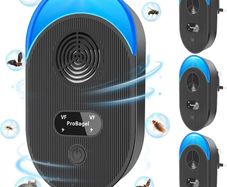 Pest Repeller, Mouse Repellent, 4 Pack Powerful Spider Repeller plug in Pest Control for Rats, Rodent, Mice, Bugs, Mosquito, Spider, Ant Repellent, Harmless To Pets And Human