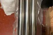 Polished Chrome Wardrobe Rail - 3 Metres Long