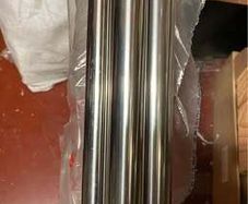 Polished Chrome Wardrobe Rail - 3 Metres Long