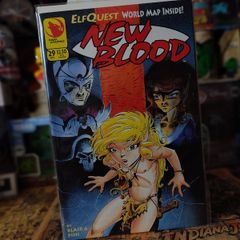 New Blood ! Issue #29 ! Elfquest ! Fantasy ! 1995 ! by Warp Graphics !