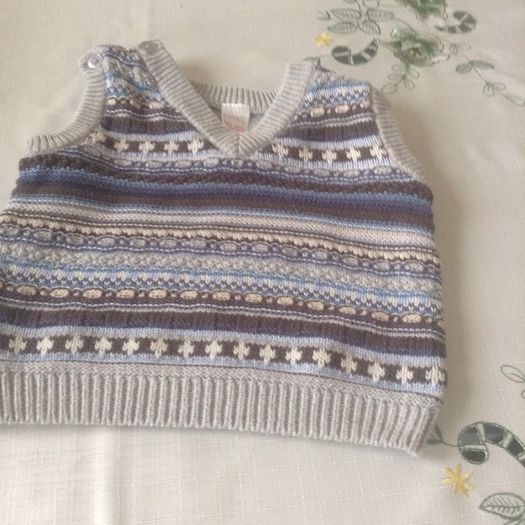 Boys next vest jumper 0/3 months