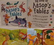 Big Book Of Aesop,s Fables Large Hardback Story Book