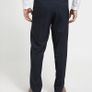 Regular Fit Active Waist Trousers - W38 L33 - NAVY Image 4