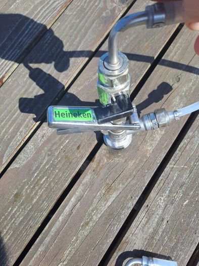 Heineken tap