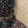 cut out print dress Image 6