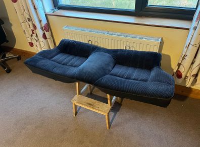 Corolla AE86 black rear bench seat