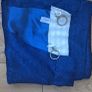 Long Blue Curtains Pair - 229cm Length x 117cm Width Image 2