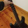 Complete Guitar Bundle - Squier Strat HSS, Fender Amp, Boss SD-1 Super Overdrive pedal, Acoustic Guitar & Stand Image 2