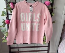 jumper Bnwt H&M logo front jumper oversized small