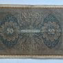 Germany 50 Mark 1919 Banknote Image 2