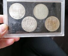 UNC 1967-71 Finland Silver 10 Markkaa Coins