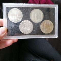 UNC 1967-71 Finland Silver 10 Markkaa Coins