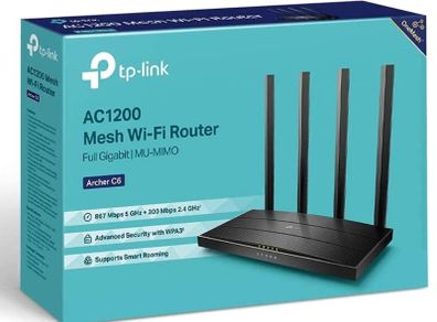 TP-Link AC1200 Wireless Dual Band Wi-Fi Router