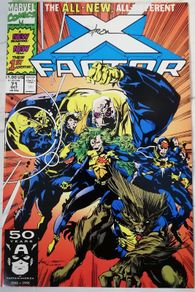 X-Factor #71 Signed by Larry Stroman & First Appearance of New Team - Key Issue (1991)