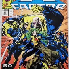 X-Factor #71 Signed by Larry Stroman & First Appearance of New Team - Key Issue (1991)