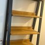Oak & metal bookcase Image 5