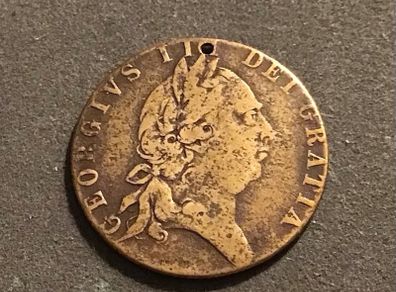Great Britain 1791 Spade Guinea Token