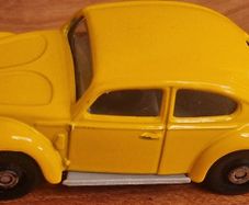 4 vintage toy cars -