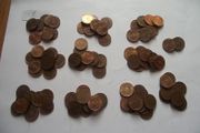 100 Coins@british Half Penny.nice Condition. Decimal Issue