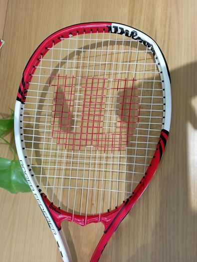 Two Wilson Federer 110 rackets (new 25, used 15)