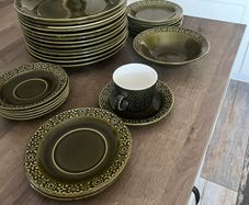 Celtic Connemara Irish Fine Earthenware Green Ceramics (Kilrush Ceramics)