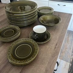 Celtic Connemara Irish Fine Earthenware Green Ceramics (Kilrush Ceramics)