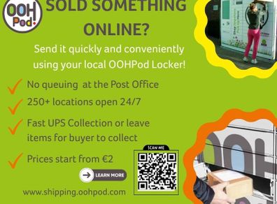 Send parcels quickly & conveniently with OOHPod