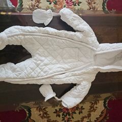 Pram  suit with mitts M&S 3-6months