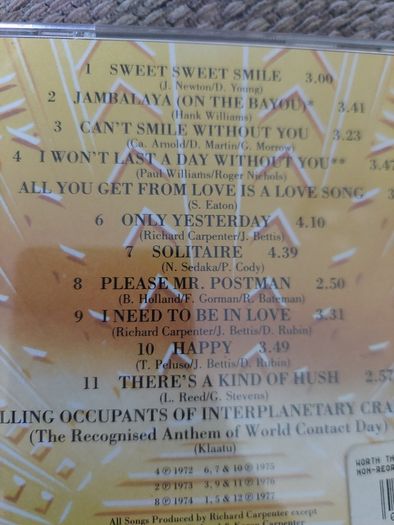 The Carpenters - Singles 1974-1978 - cd