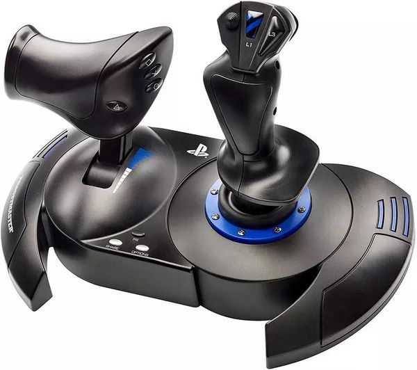 THRUSTMASTER T.Flight Hotas 4 Joystick & Throttle - PS4/PS5/PC Flight Simulator