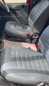 Defender 110 seats in grey