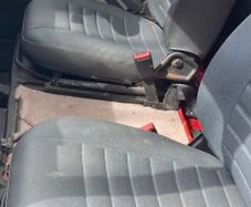 Defender 110 seats in grey