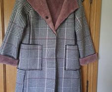 Etage Check Coat