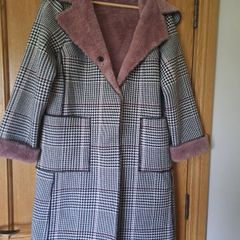 Etage Check Coat