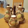 Salt Pepper Vinegar & Olive Oil Set Image 4