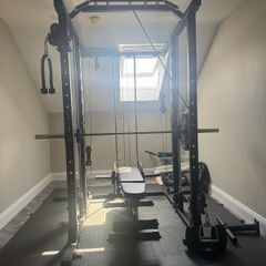 Multi-Gym Crossover with Smith Bar & Bench